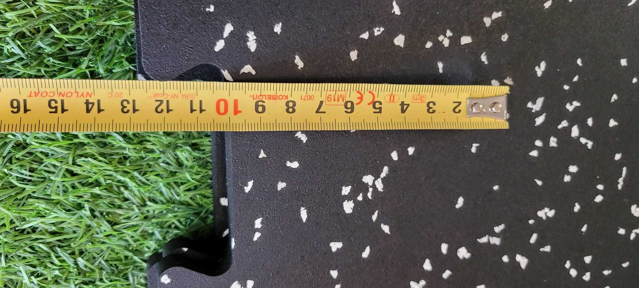 Puzzle 10 mm NOWE 1300KG Kompresji Podłoga Gumowa Siłownia Fitness