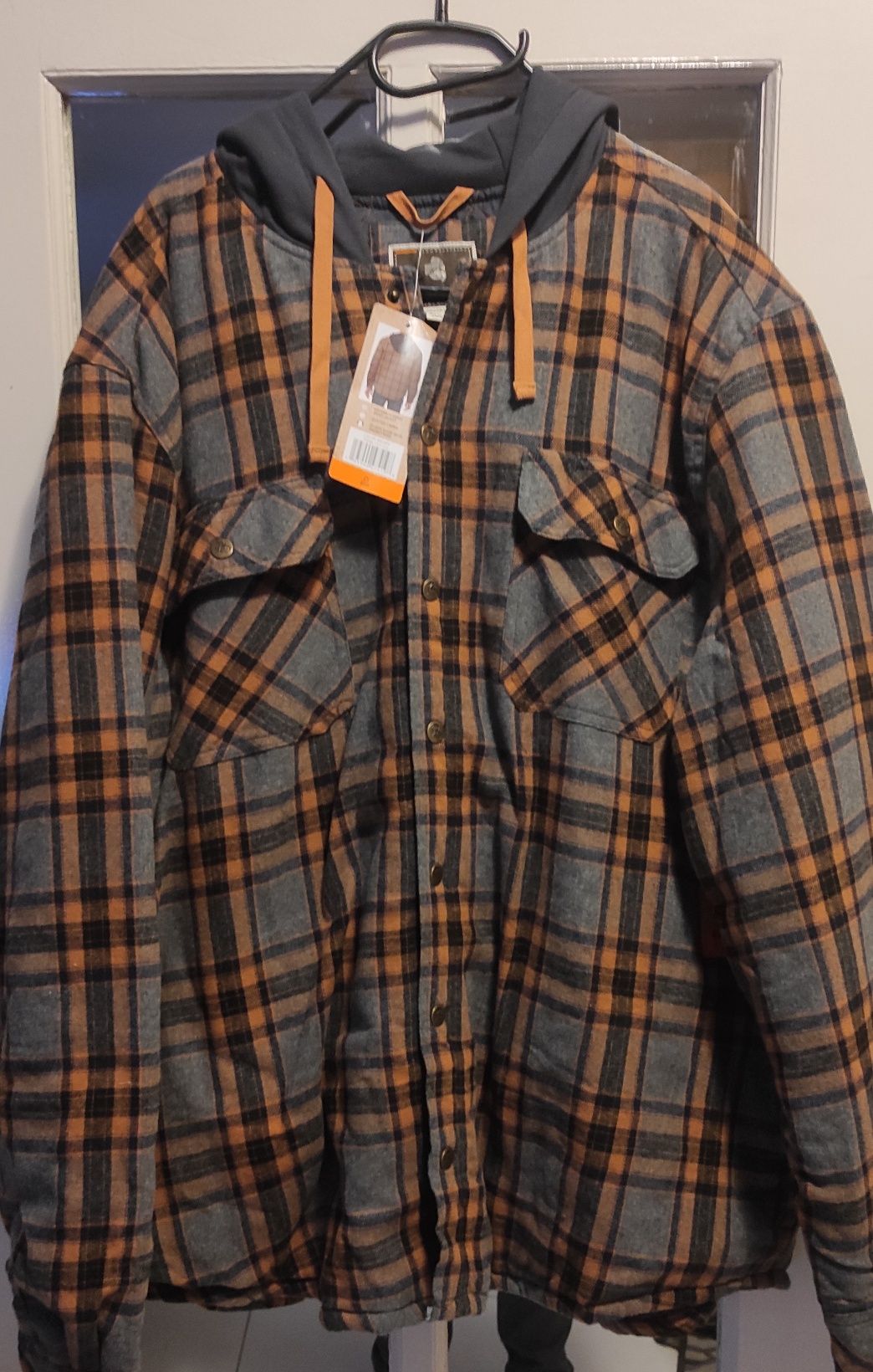 Kurtka flanelowa jesienna