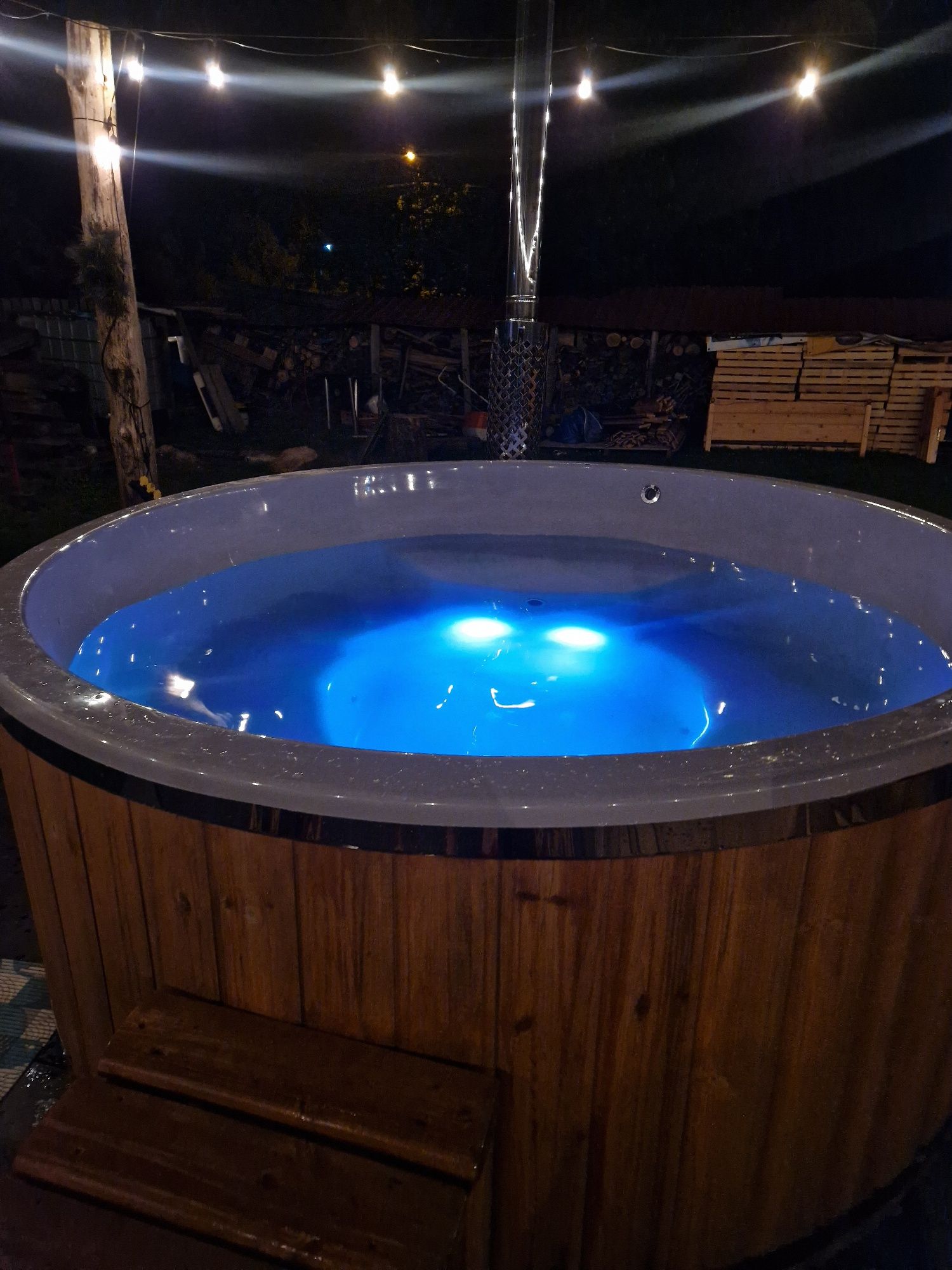 Domki na Podlasiu jacuzzi/balia sauna kucyki plac zabaw