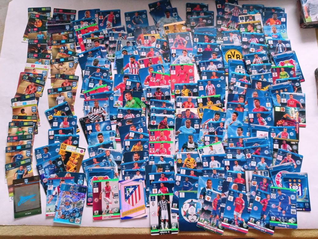 Karty pikarskie naklejki Panini ogromny zestaw