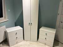 Szafa i dwie komody Ikea