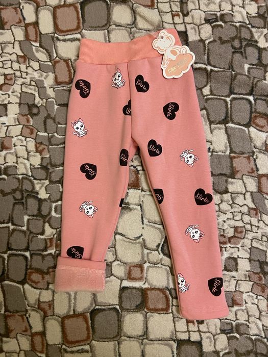 Теплі лосіни штани 98р для дівчаток