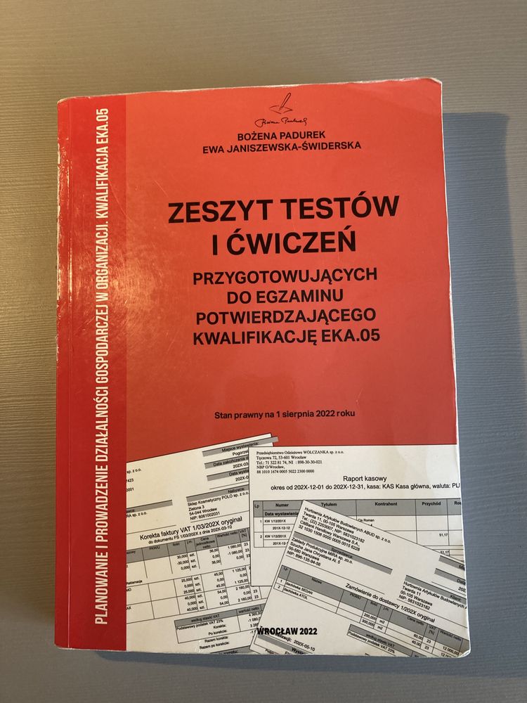 Zeszyt ćwiczeń - kwalifikacja EKA.05