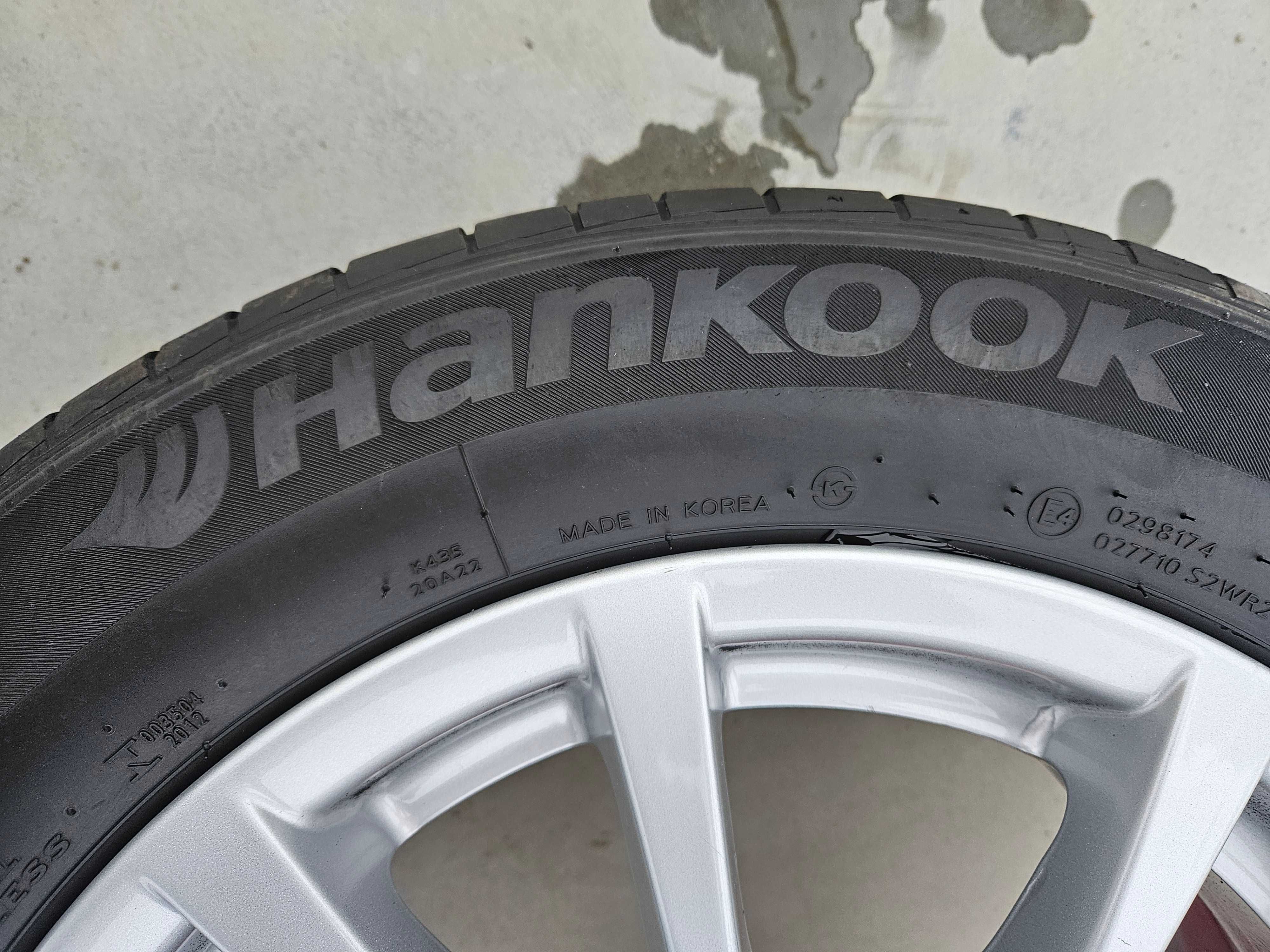 Felgi R16 wz. 390 F30 F31 F20 F31 E90 205 Hankook 205/60R16 22r 6.5 mm