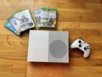 Xbox one s + pad + gry