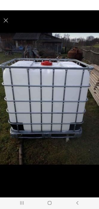 Zbiornik na wode, deszczowke mauzer 1000l. Beczka beczki 200l