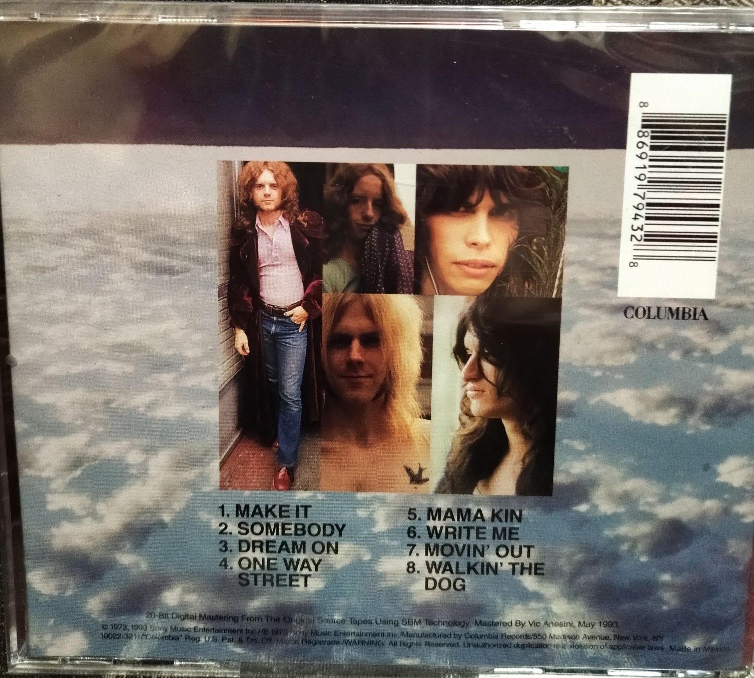 Cd Aerosmith (фирменный), запечатанный 4альбома