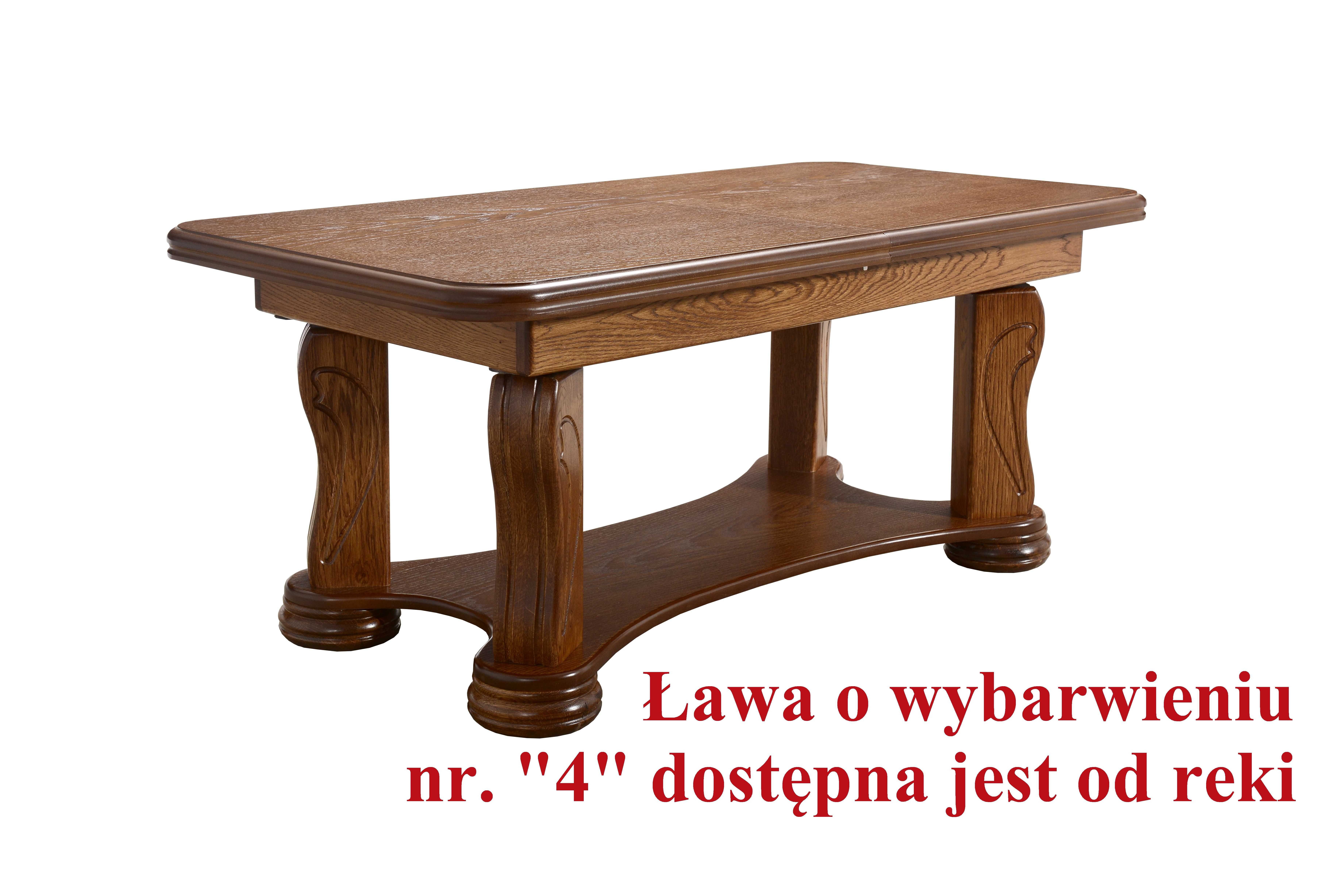 Ława dębowa rozkładana 135/70