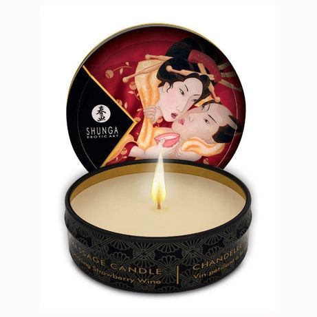 Массажная свеча Shunga Mini Massage массажное масло Канада оригинал