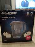 Dzbanek filtrujący Aquaphor Simple 2,8 l srebrny/szary filtr 4 sztuki