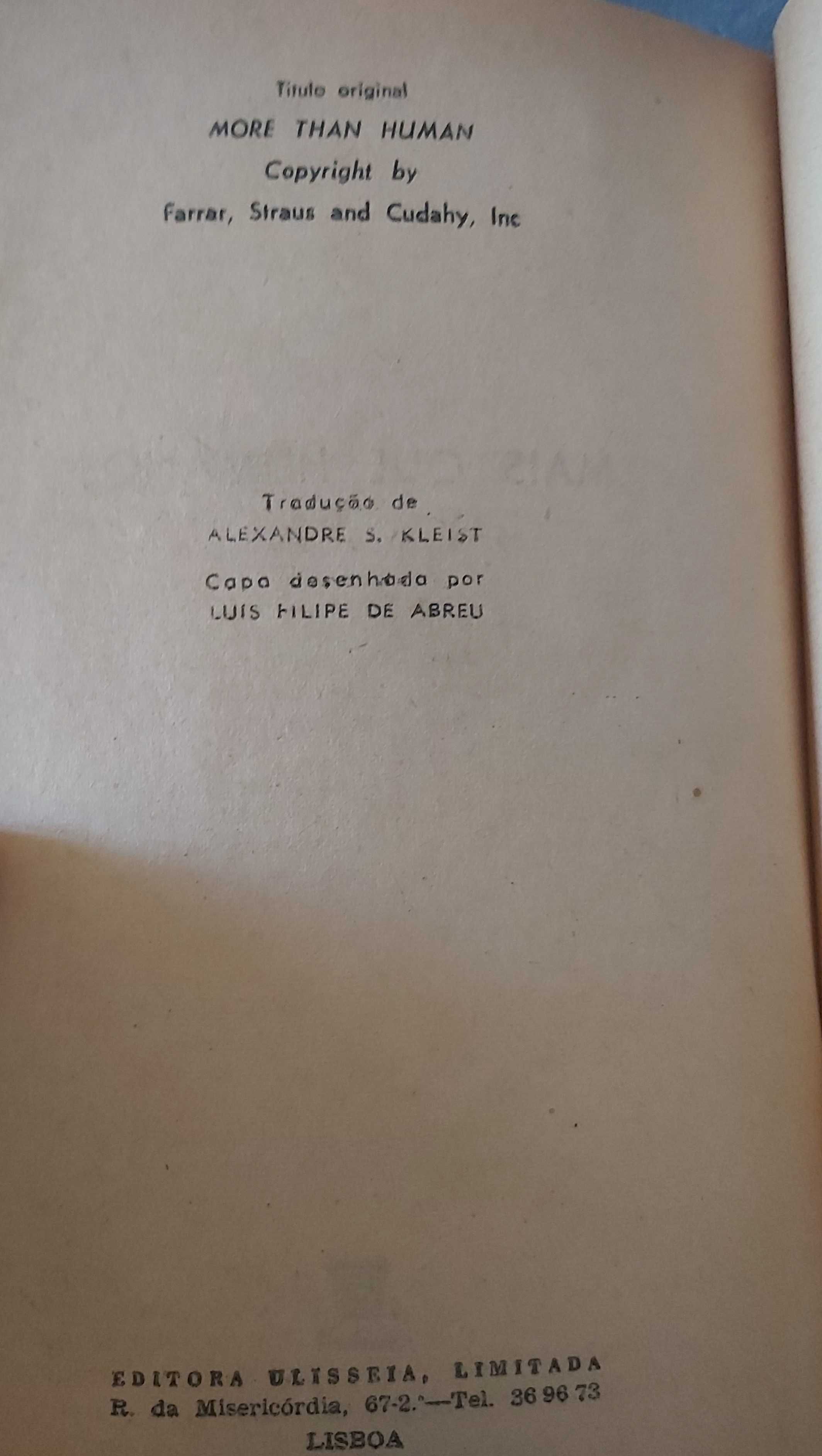 Theodore Sturgeon - Mais que Humanos