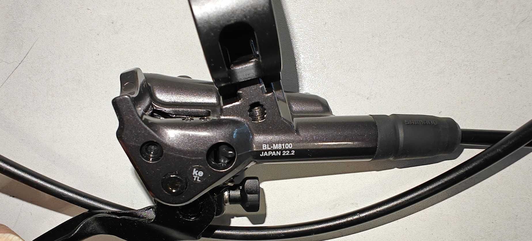 Hamulec tarczowy SHIMANO Deore XT BL-M8100 / BR-M8120