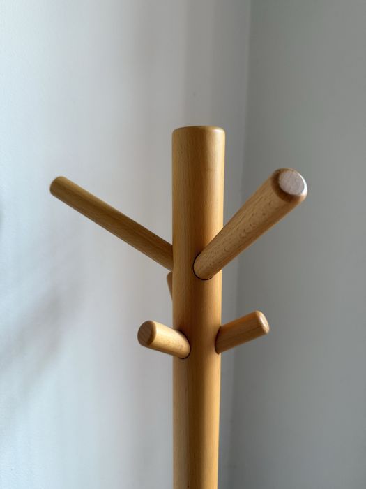 Stojak na ubrania Muji - wieszak drewno bukowe