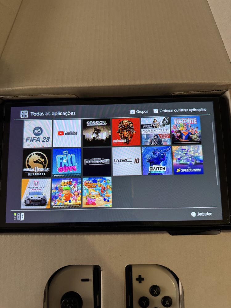 Nintendo Switch oled impecavel