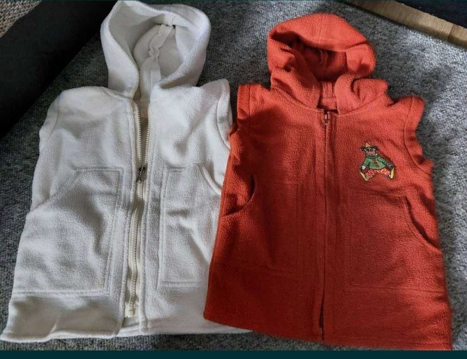 Bezrękawnik polarowy rozm. 92/98