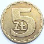 5 złotych - okres PRL-lu