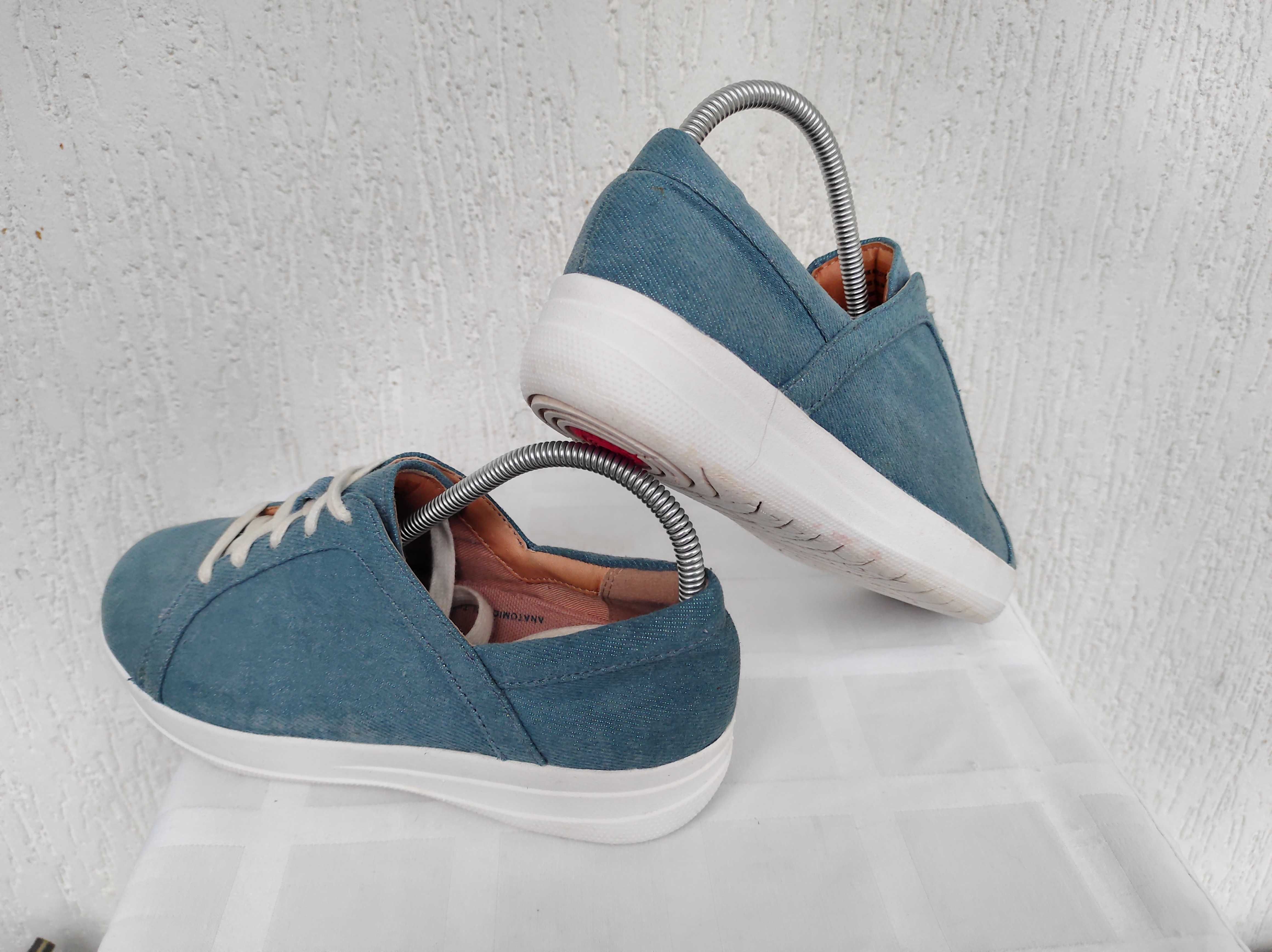 Суперлегкие, текстильние мокасини Fit flip р.37-37.5