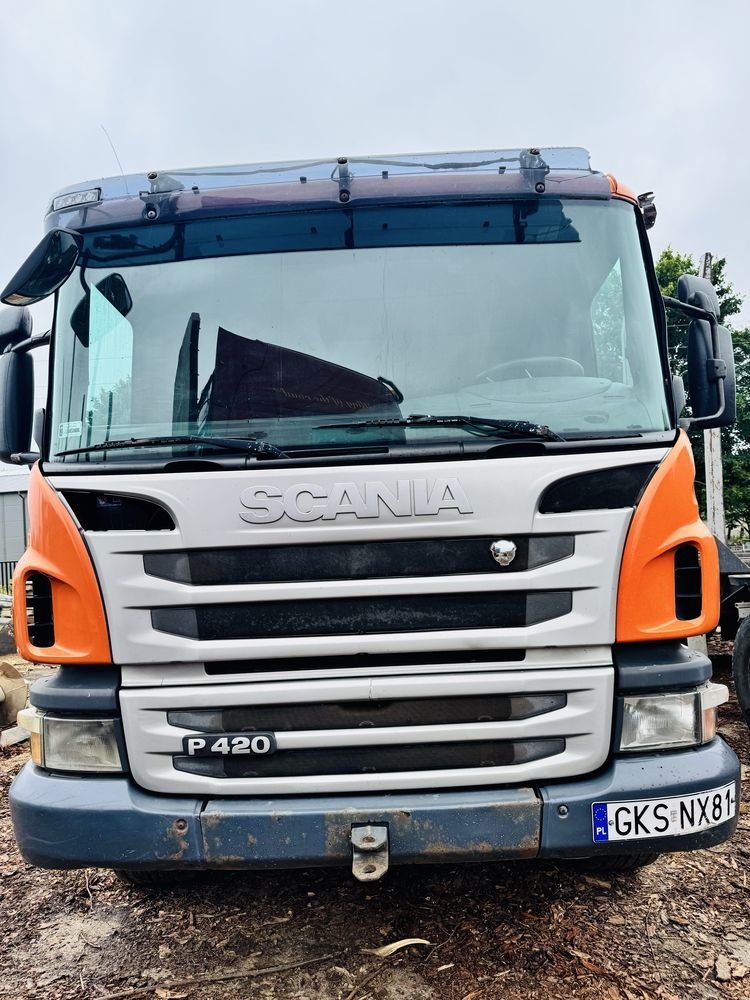 Scania P420 , 6x4 ,  2012r. Do drzewa , do drewna