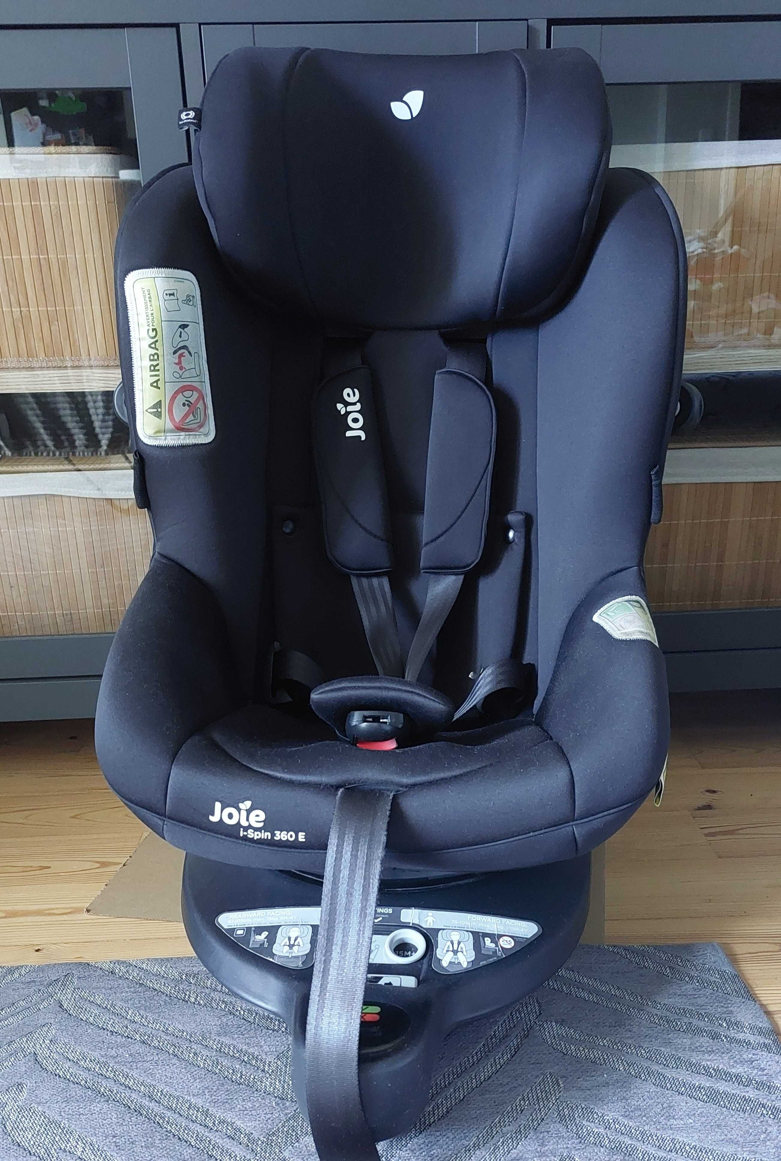 Fotelik samochodowy Joie i-spin 360 obrotowy