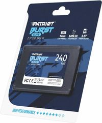 SSD Patriot Burst Elite 240GB 2.5" (НОВИЙ. Гарантія)
