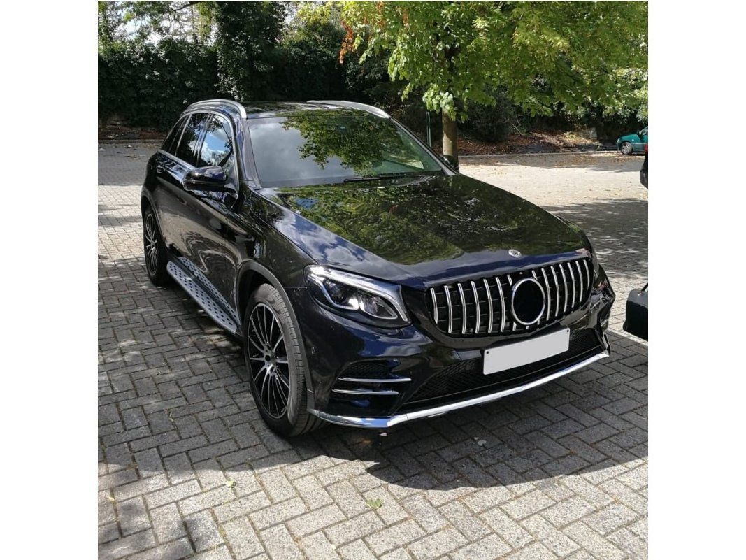 Mercedes GLE C292 Передняя тюнинг решетка Maybach GT