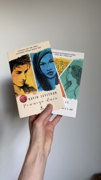 książki “Pewnego dnia” i “Dzień za dniem”, zestaw, David Levithan