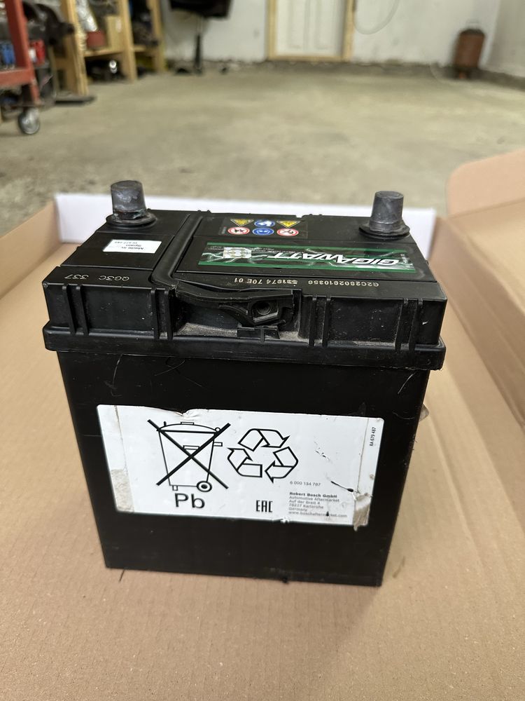 Акумулятор 12v Giga watt 35ah