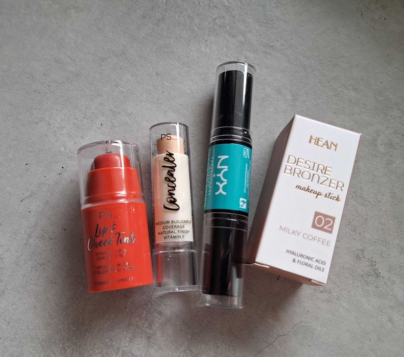 Wielka paka kosmetyków NAM, MAC, L'Oréal, Maybelline + pędzle