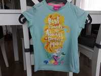 Bluzka koszulka t-shirt Disney Roszpunka 110 5-6 lat bdb