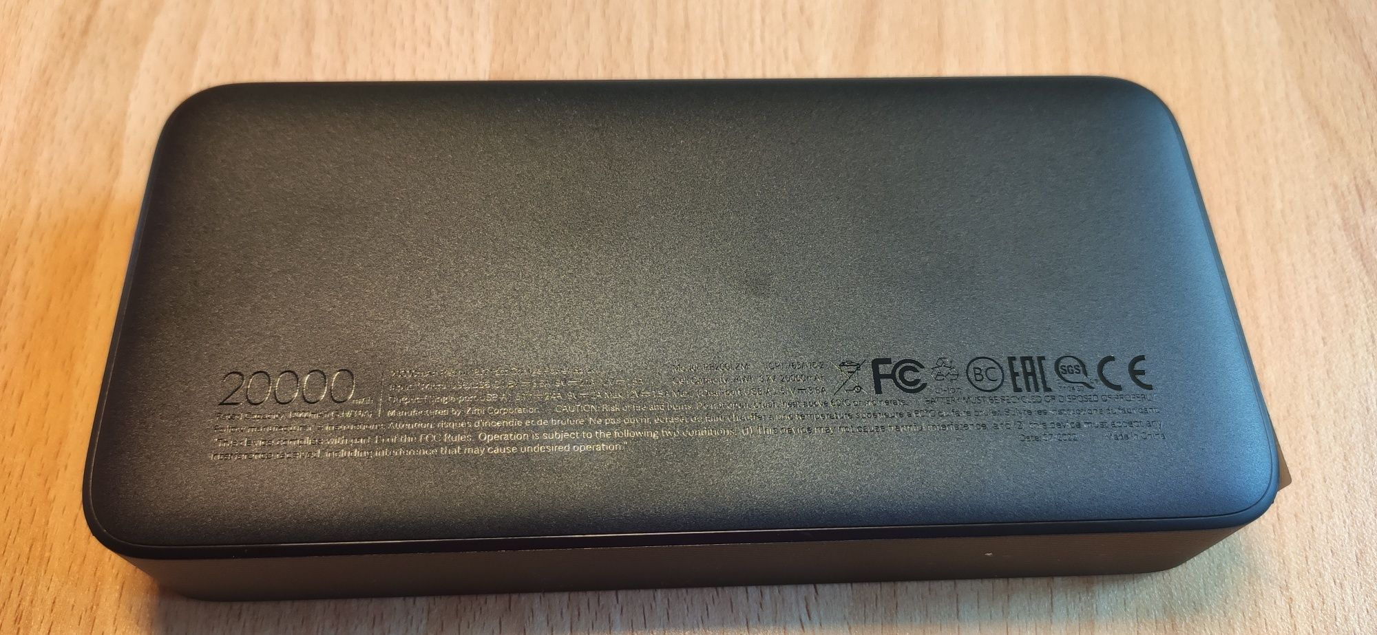 Зовнішній портативний акумулятор XIAOMI REDMI POWER BANK 20000 MAH BLA