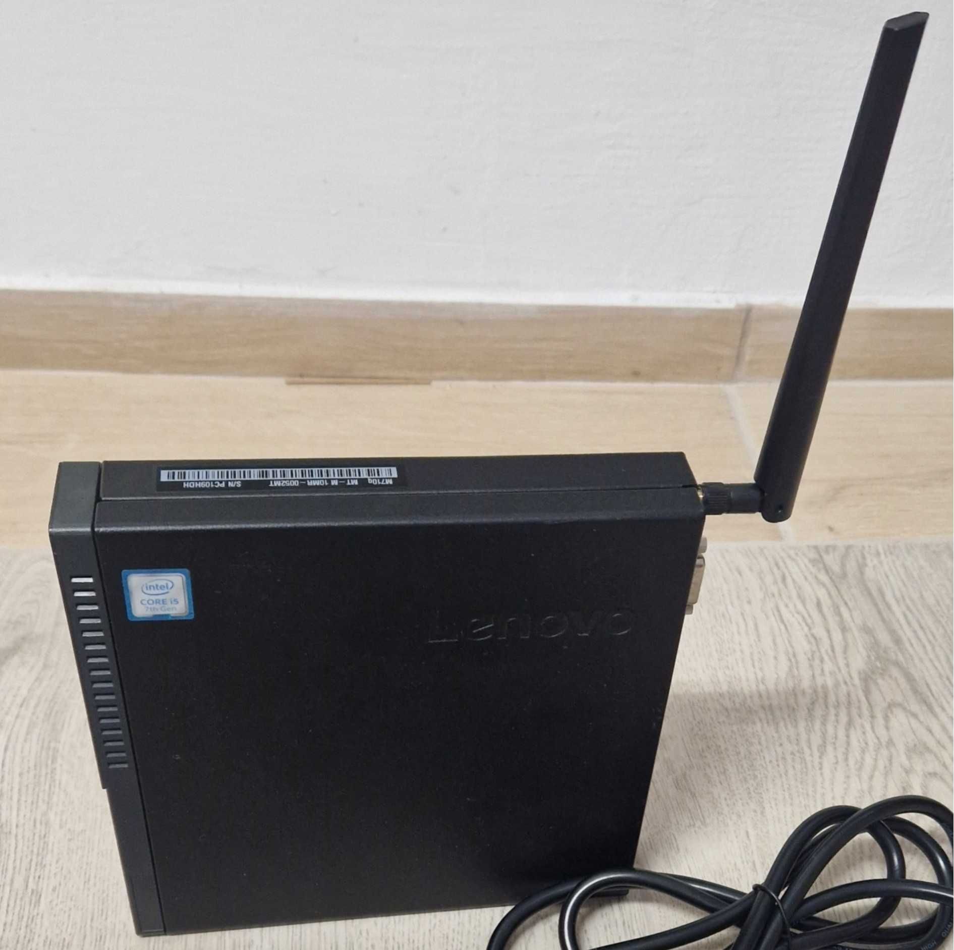 Mini PC 7-mej gen. Lenovo M710Q i5-7400T 16/256GB NVMe WiFi / BT W11