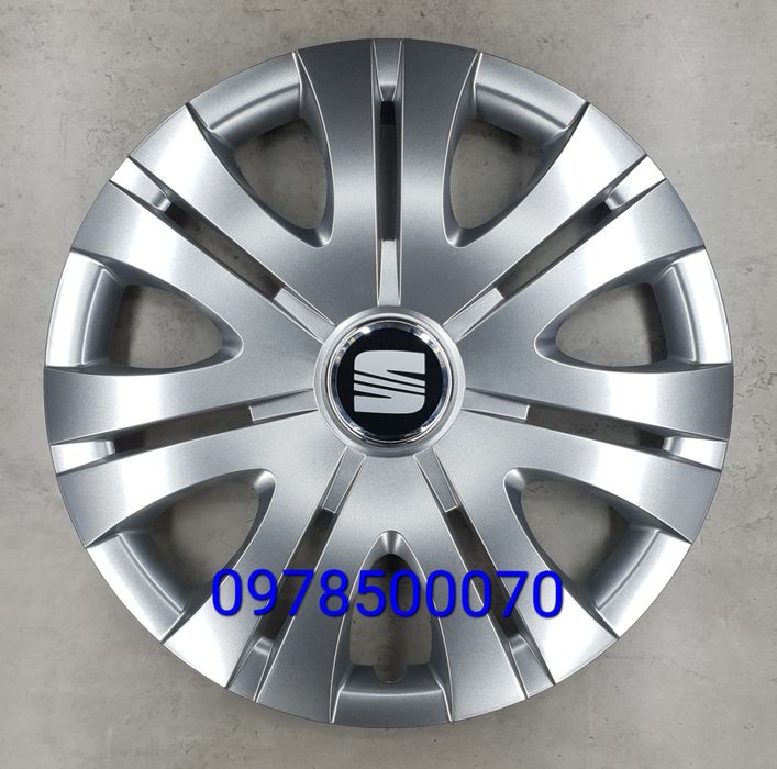Ковпаки Seat Ibiza Altea Leon Alhambra Тoledo Ateca Колпаки Сіат