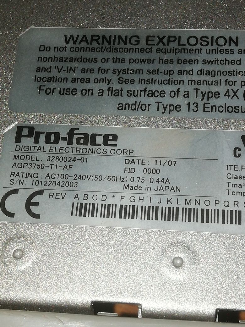 Pro-Face AGP3750