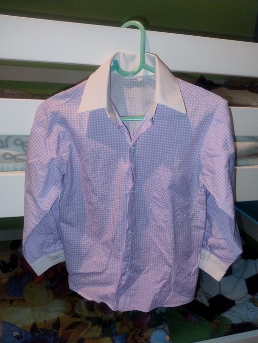 Fioletowa koszula