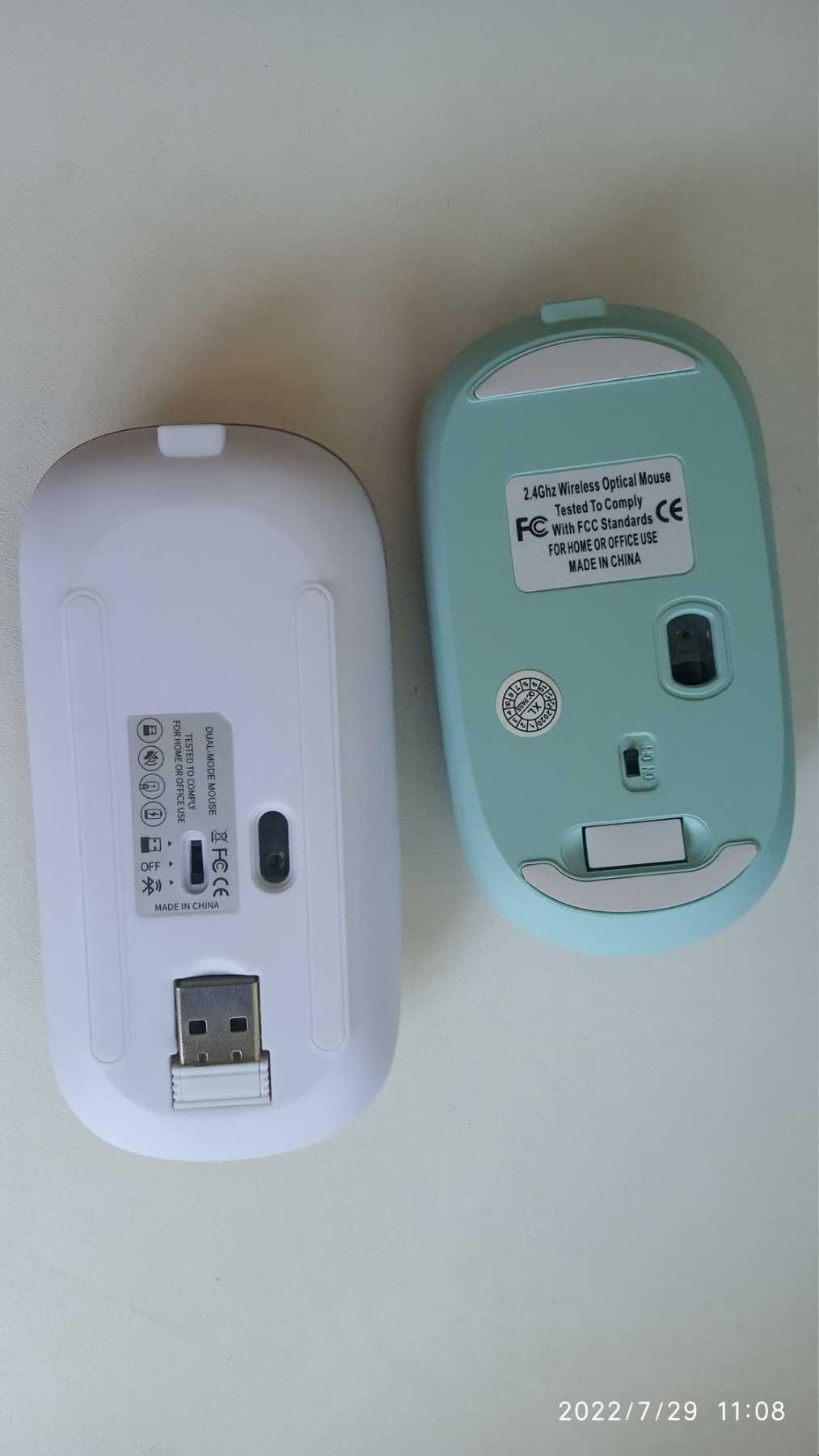 Комп' ютерна миша бездротова (блютуз) з вбудованим акумулятором