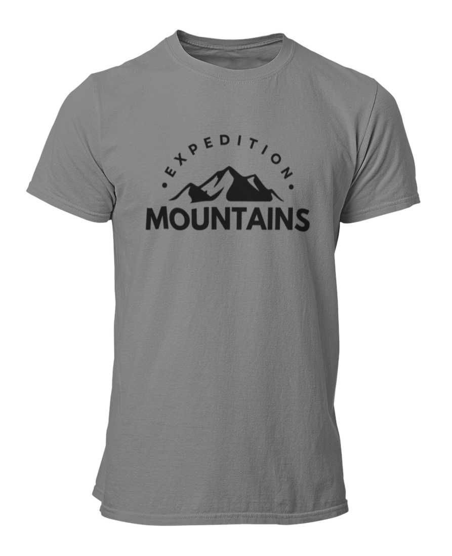 Koszulka męska ZESTAW 3 sztuki W GÓRY, GÓRSKIE komplet 3pak T-shirt