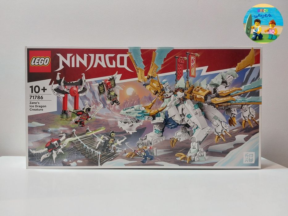ENVIO GRATIS-LEGO 71786 Zane's Ice Dragon Creature (Ninjago)