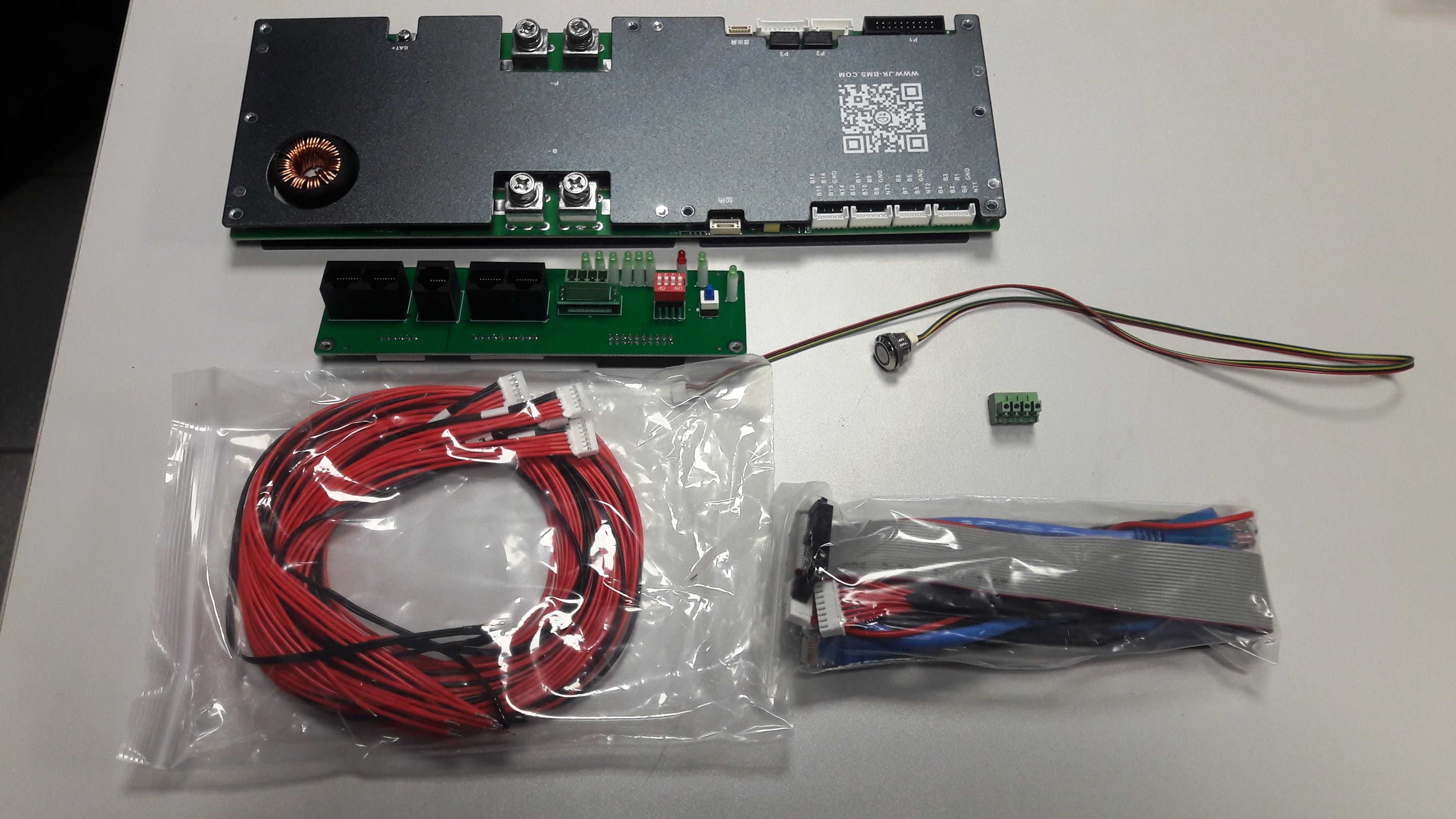 Aktywny Balanser BMS JK-PB2A16S-20P. Sterownik  Baterii