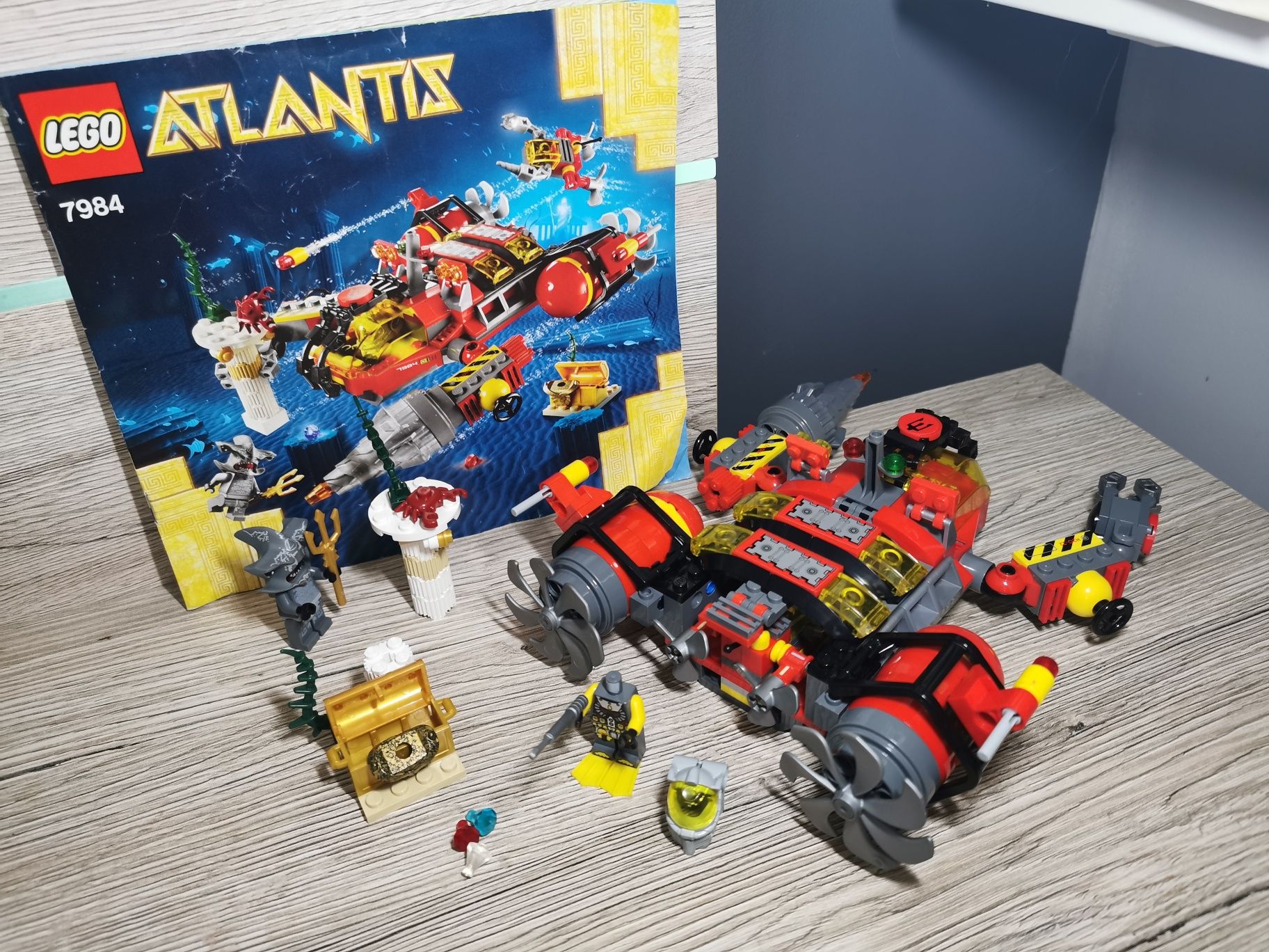 Lego Atlantis 7984 Niszczyciel głębinowy