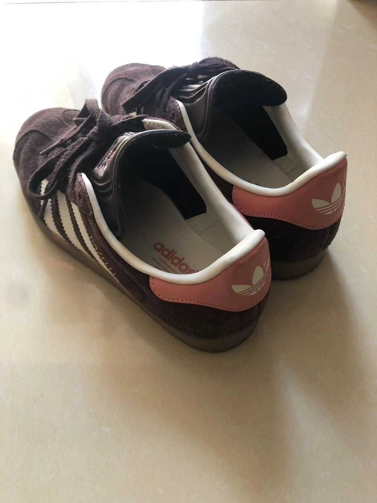 Adidas Gazelle różowo-brązowy, nowy z metką37