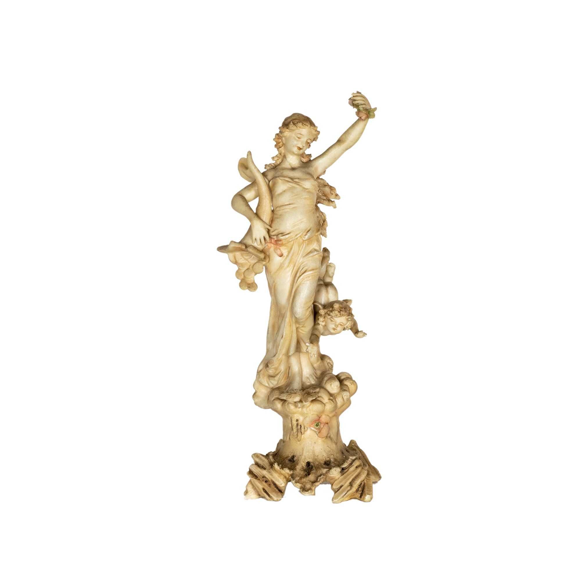 Estátua deusa fortuna século XIX | Arte Nova