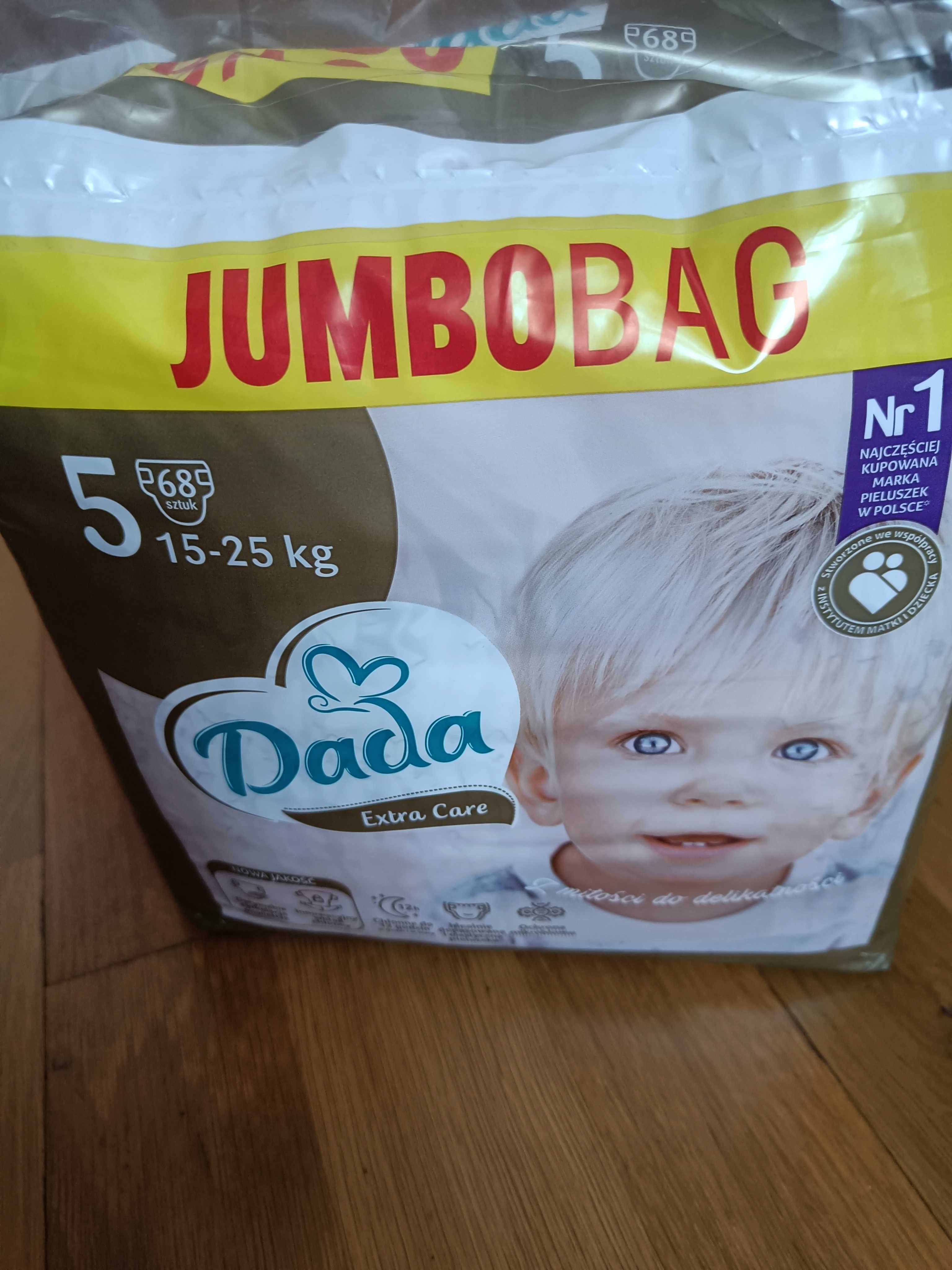 Pampersy Jumbo bag 68 sztuk!!