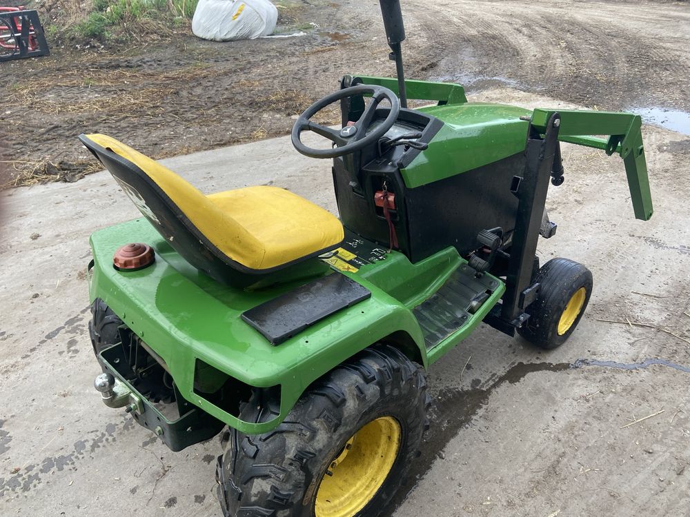 Traktorek  john deere 415/455 z turem miniladowarka