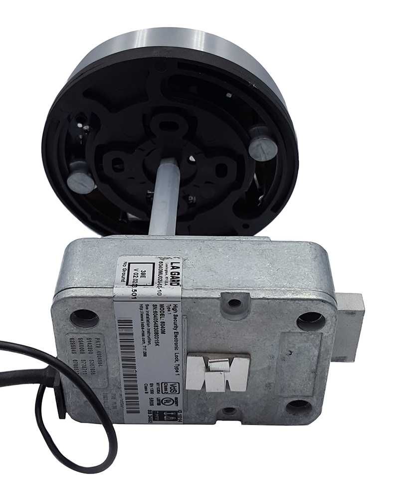 La Gard 6040M zamek do sejfu elektroniczny z ryglem wysuwnym