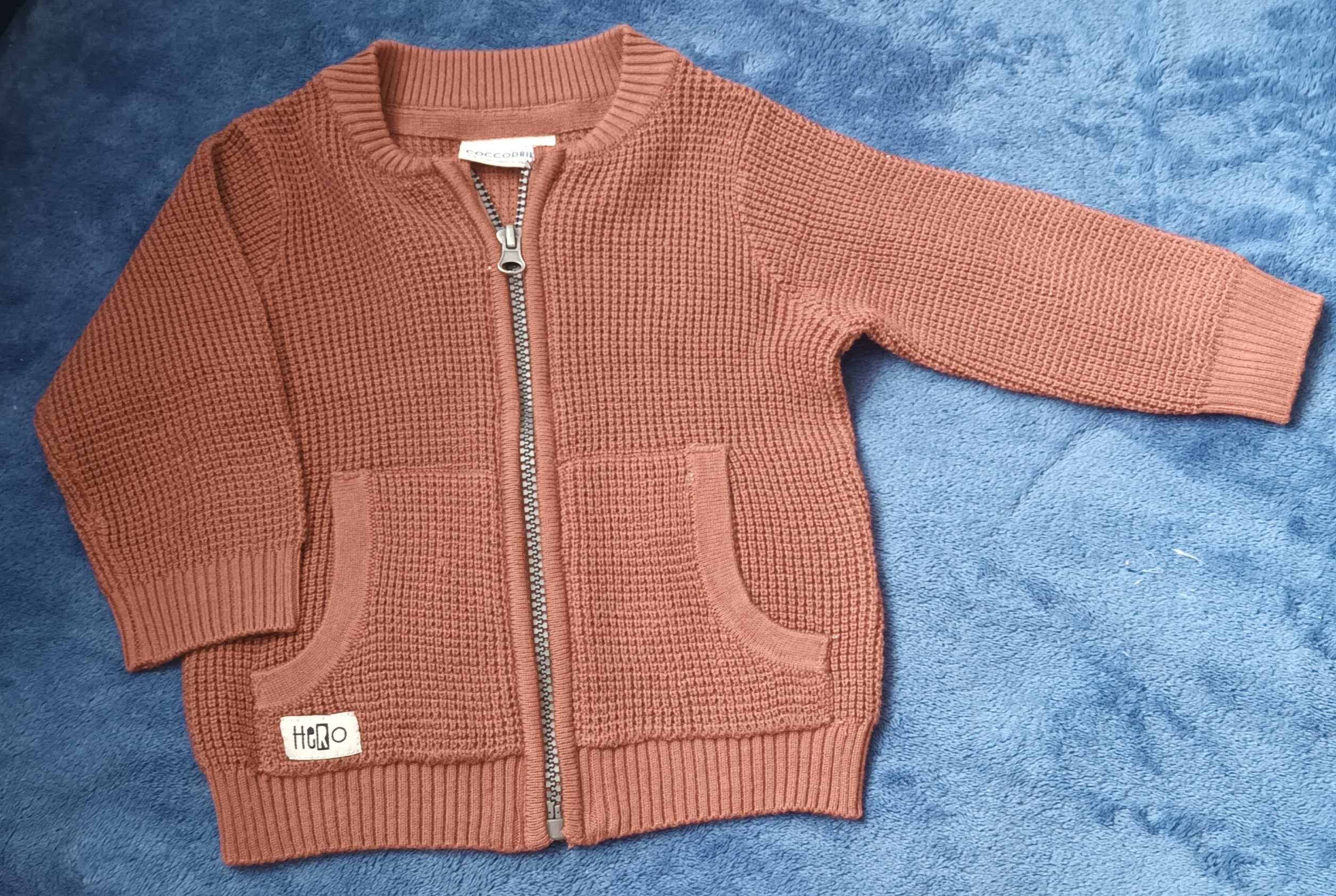 Nowy sweterek coccodrillo rozmiar 74