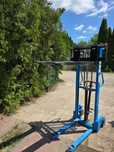 WÓZEK PALETOWY paleciak ręczny masztowy rególowany 1000 kg 1600 mm