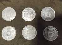 Moedas de prata 500 reis