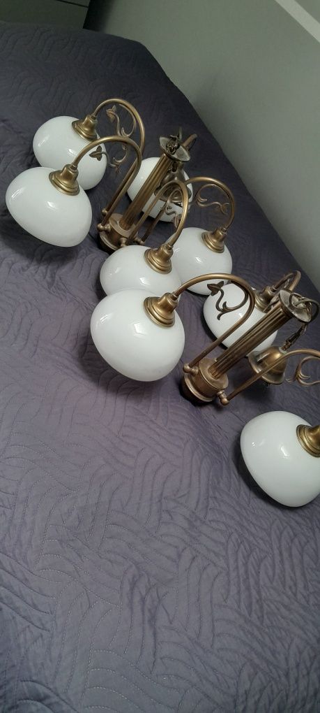 Lampy trzy i piecio ramienne