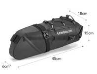 Nowa torba rowerowa / sakwa podsiodłowa, duża - 10L