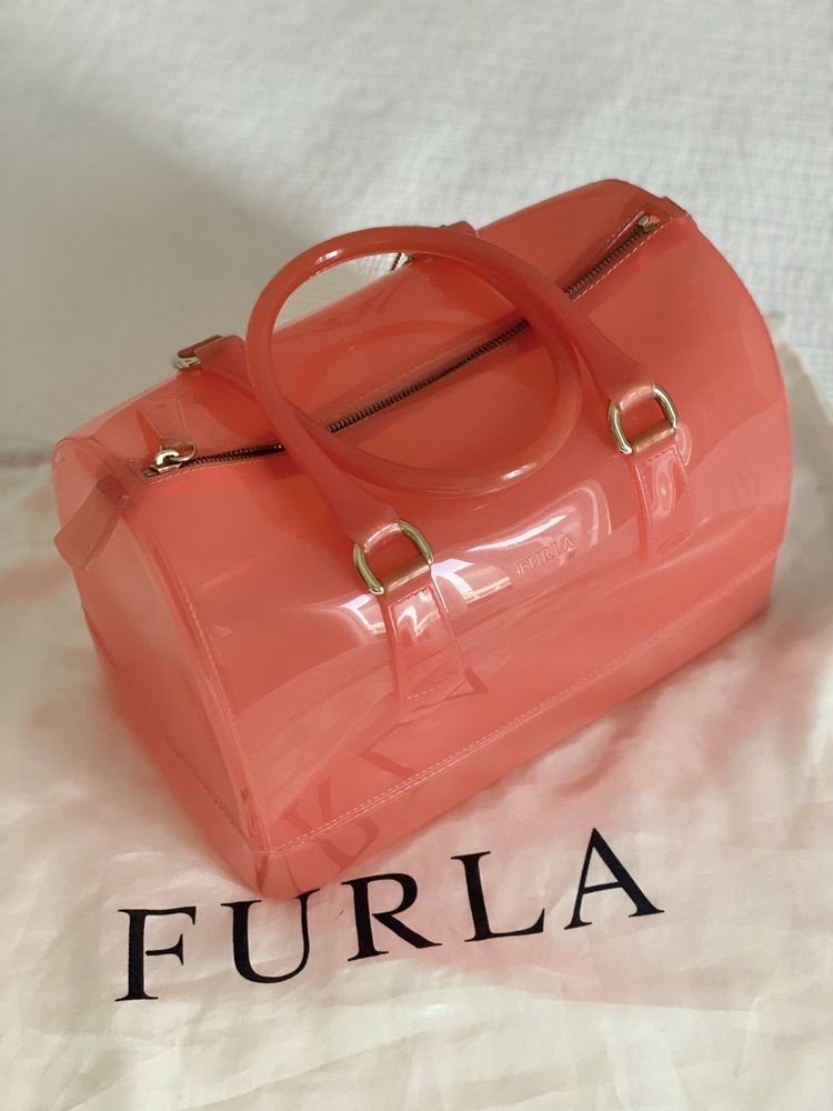 Mala FURLA Candy Rosa Original